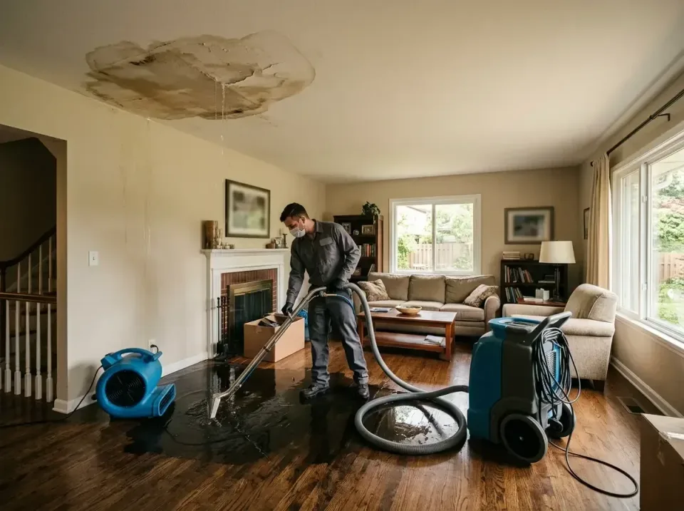 attic-pipe-burst-ceiling-drip-008 — frequently asked questions, Water Damage Restoration & Carpet Care in Stallion Springs,…
